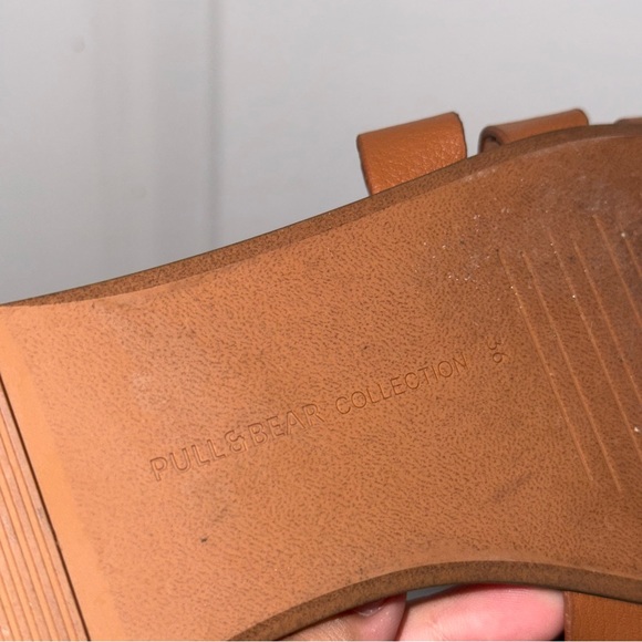 Pull and Bear Sandals Brown Size 36 EU women’s - Picture 5 of 5